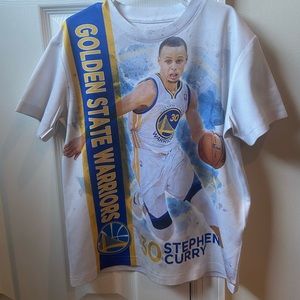 Golden State Warriors Steph Curry Youth T Shirt